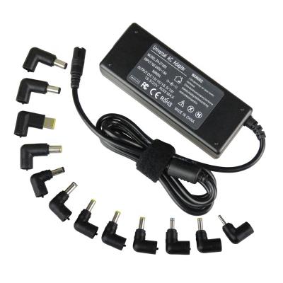 China High Quality Laptop AC 15-20V 90W Universal Auto Power Adapter Charger With 12 Tips for sale