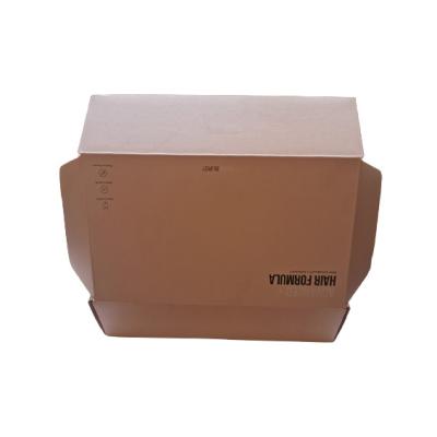 China Recyclable Cheap Custom Printed Pink Corrugated Paper Shipping Box For Cosmetics Packaging for sale