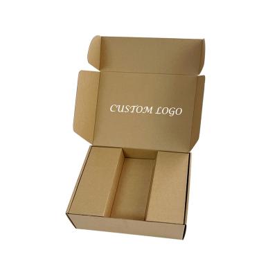 China Recyclable Custom Logo Corrugated Mailer Candle Shipping Box With Inner Tray for sale