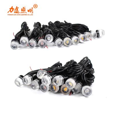 China 2020 Motorcycle LITU Motorcycle Accessories Screw Light Warning Light With Angel Eye For Universal Motorcycle for sale