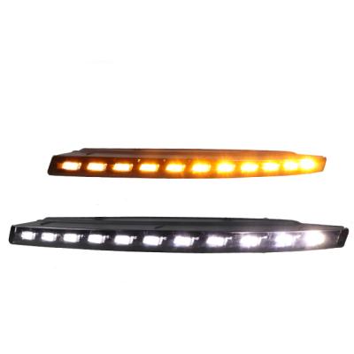 China Auto Industry Led Daytime Running Light Fit For Q7 2010 - 2015 With White DRL Amber Turn Signal Light for sale