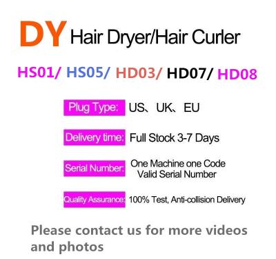 China Original quality US EU stock hair curler HS01 HS05 HD03 HD07 HD08 with accessories high quality leather case for Dy full air wap hair dryer for sale