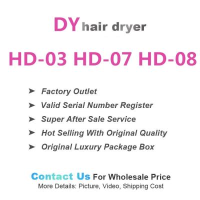 China Dropshipping 2023 Other Original 1:1 Dy Dryer Hair Styler Hot Air Curling Blow Up Beauty Blow HD03 HD07 HD08 Electric Hair Dryer for sale