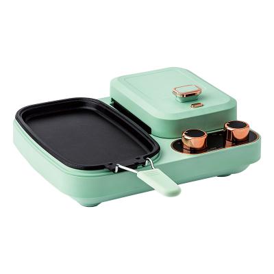 China Outdoor Non-Stick Baking Multifunctional Breakfast Machine Press Grill Sandwich Waffle Maker For Home for sale