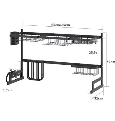 China Popular Hotsale Wholesale Metal Viable Supplies Durable Drying Rack For Kitchen for sale