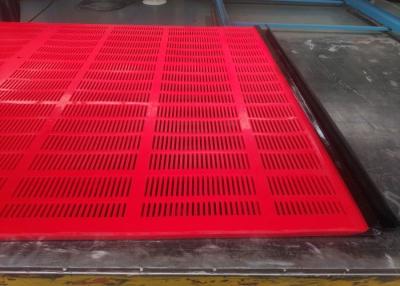 China Stable Performance Pu Screen Panel Cross Tension Low Noise Mats  Easy Installation for sale