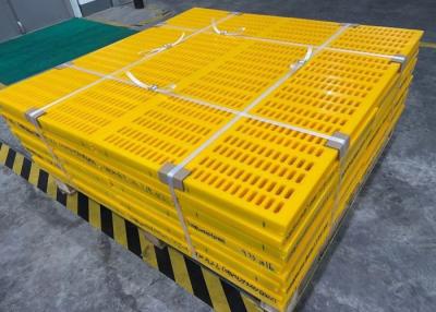 China 60A 305*305mm Washing Coal PU Screen Panel for sale