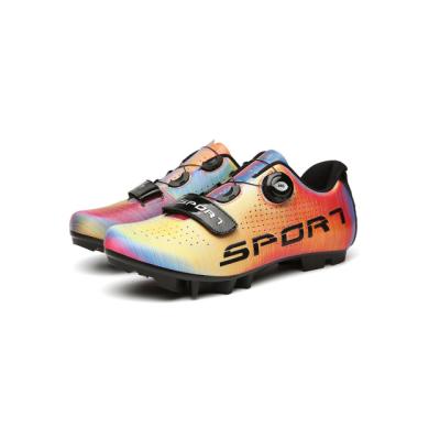 China Breathable/Lighted/Waterproof/Massage/Height Increasing/Colorful Professional MTB Road Cycling Shoes Men's SPD Sports Soft Cycling Sneakers Shoes Breathable Self-Locking Recycling Sneakers for sale