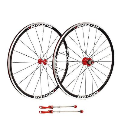 China Mountain Bikes RXR X9 700C Front Rear QR 100/130mm Road Bike Wheelset Carbon Hub Bicycle Wheels for sale