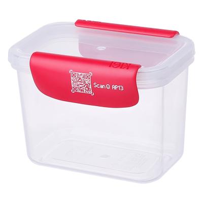 China 430ml Freshness Preservation For Food Storage Portable Small Best Microwave Airtight Stackable Container Plastic Box With Lids for sale