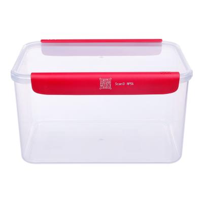 China WITH LID 4.5L KIGI SmartTrack household house use stackable multifunctional plastic storage boxes with lid for sale