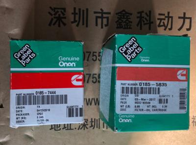 China USA ONAN CUMMINS diesel generator parts,ONAN Cummins OILL FILTER,oil filters for ONAN,0122-0893,0185-5835,0185-7444 for sale