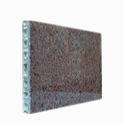 China Exterior Wall Natural Stone Fiberglass Aluminum Honeycomb Building Composite Panel for sale