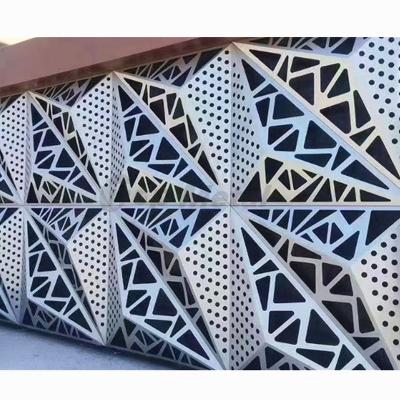 China Modern Decorative Aluminum Laser Cut 3d Perforated Sheet For Hotel for sale