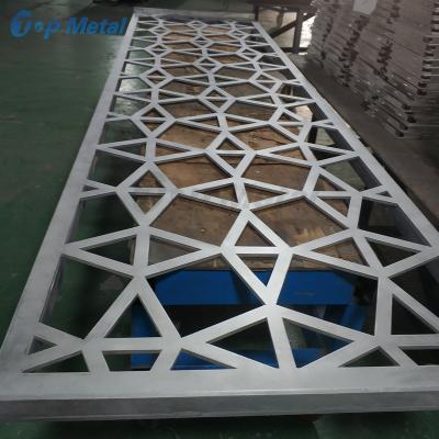 China Hot Selling Good Quality Eco - Friendly Aluminum Material Decorative Carved Fence Privacy Screen for sale