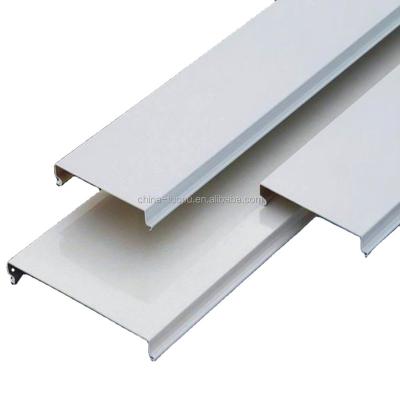 China Artistic Ceilings PVC Ceilings / Plasterboard Aluminum Strip Ceiling C Shape Aluminum Strip Ceiling for sale