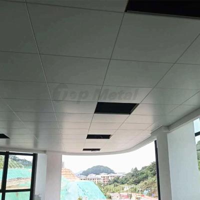 China Artistic Ceilings Sheets Decoration Run Shot / Clip-in Aluminum Ceiling Tiles for sale