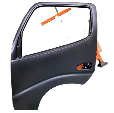 China STEEL TRUCK PARTS DOOR SHELL WITH MIRROR HOLE ARM HOLES-LAMP FOR HINO DUTRO /TOYOTA 2001 DYNA for sale