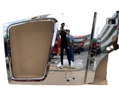 China CHROME STEEL DOOR SHELL FOR MITSUBISHI SUPER FP517 FP519 FP350 F350 F320 BIG TRUCK for sale