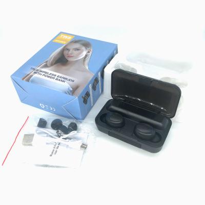 China Genuine In-ear f9-5c earphone earbuds 2000mah lcd display f9 5.0 tws f9-5 wireless earbud with powerbank for sale