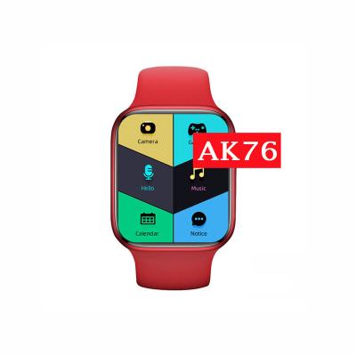 China 2021 New Arrivals Touch Screen Smart Watch AK76 Series 6 BT Call Heart Rate Reloj Inteligente Touch Screen Smartwatch Full For IOS Android for sale