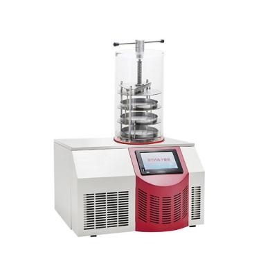 China 300ml Lab Freeze Dryer/Bench Top With Stopper Chamber Pharmacy Freeze Dryer/Bench Top Agriculture Freezer Dryer for sale