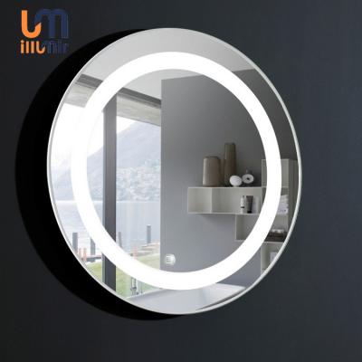 China 2-Face Customized Hospitality Bathroom LED Lighted Wall Mirror for sale