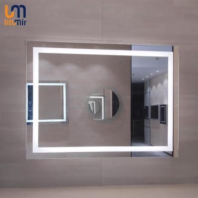 China Luxury Illmunated Custom Fashion Lighted LED Makeup Cosmetic Make Up Mirror for sale