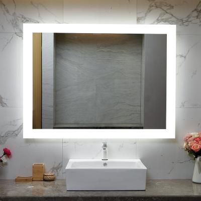 China Wholesale Illuminated Illuminated Modern Luxury Lighted Bath Mirrors Custom Large Bathroom Smart LED Mirror for sale