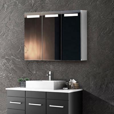 China Modern Hotel Decor Home Bedroom With Light Led Mirror Cabinet Bathroom for sale