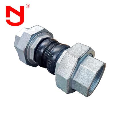 China Stainless Steel Screwed Union Bspt Threaded Joint General Rubber Expansion Joints for sale