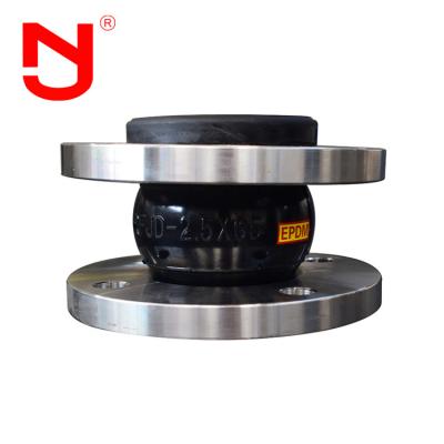 China Eén bol EPDM NBR CR Rubber Expansion Joint Flange Type Te koop