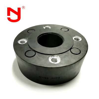 China Amortecedor de borracha da vibração do conector da tubulação do metal da pressão 1.6Mpa máxima com flange de aço à venda