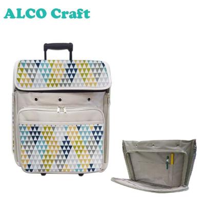 China Good Quality Large Craft Storage Tool Trolley Bag For Tailor Sewing Machine for sale