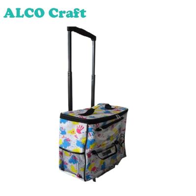 China Colorful Storage 2021 Pattern Craft Hobby Cart For Organizer Scrapbooking for sale