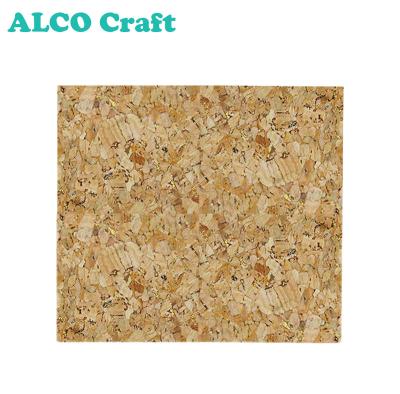 China 3pcs 148x210mm Glitter Cork Fabric Sheets Decorative Craft Kit for sale