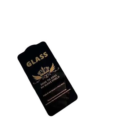 China Large Edge Mobile Phone Tempered Glass Screen Protector Bigger 0.4MM 2.5Dglass HD Full Glue Good View Tempered Glass Screen Protector for sale