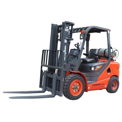 China Factory Environmental Friendly 3 Ton LPG Liquefied Petroleum Gas Forklift With Automatic Transmission for sale