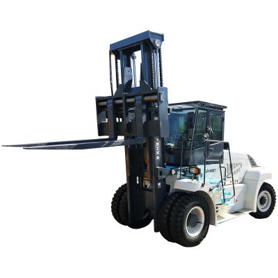 China Factory Lonking Diesel Forklift White Color 16 Ton Load Capacity 3.5 Meter Mast With High Quality for sale