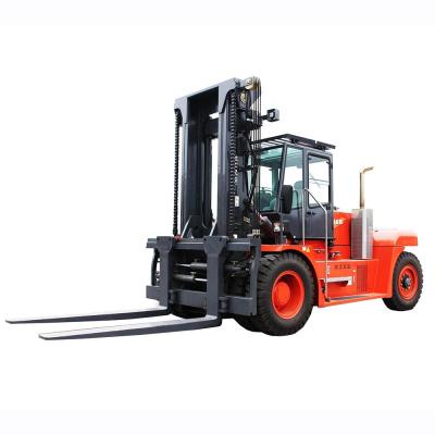 China Factory heavy duty forklift machine 12/16/25 ton counterweight diesel forklift for sale