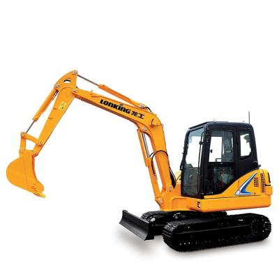 China Construction Material Stores LONKING Bucket 0.25 Stere With Euro 3 Engine Can Turn Safety Class CDM6065E Crawler Hydraulic Excavator for sale