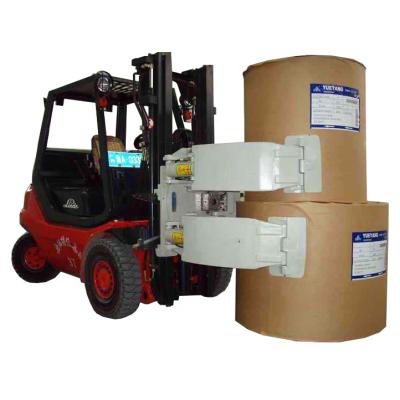 China Truss Forklift Paper Roll Clamp With Long Split Arm for sale