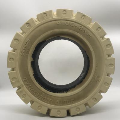 China High Quality Forklift Factory Outlet Engine Comfort And Extend Life 4.00-8 Industrial Forklift Tire for sale