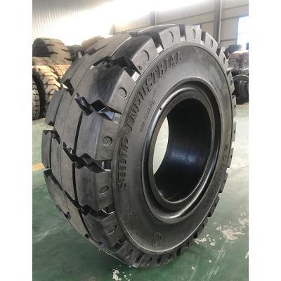 China Forklift High Temperature Resistance High Quality Shock Absorbing Solid Tires 300-15 for sale