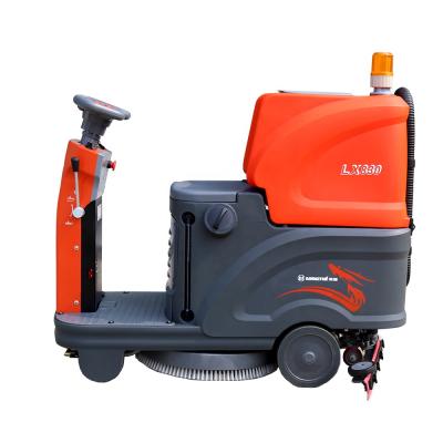 China Hotels Ride On Electric Floor Scrubber Dryer Machine Made In Shanghai, China for sale