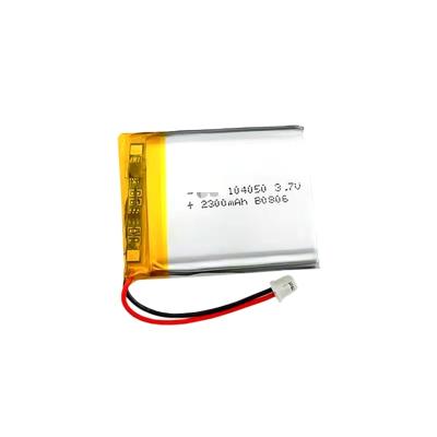 China kc toys certificated Lipo 104050 3.7V 2300mAh Lipo Battery For Camping Light for sale