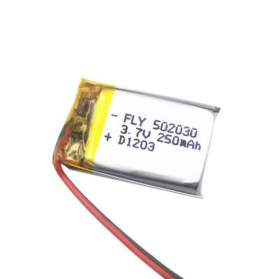 China Hot sale toys kc Lipo 502030 3.7V 250mAh Li Polymer Battery in stock for sale