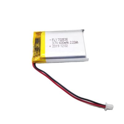 China Toys kc Lipo 702035 752035 3.7V 500mAh Li Polymer Battery for beauty devices for sale