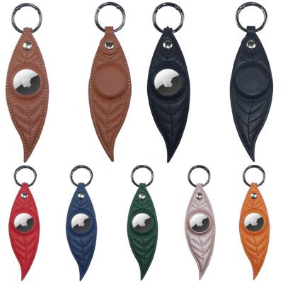 China Fashion Factory Direct Sale Airtag Cover Device Pet Anti Lost Anti Fall Device Locator Leather Cover And Wear-resisting for sale