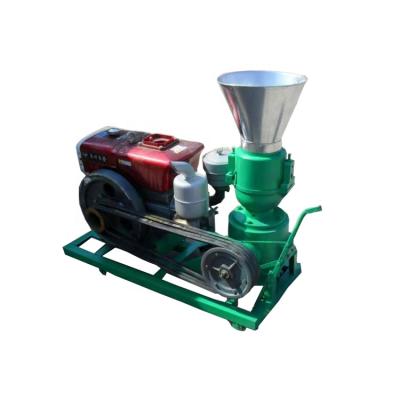 China Poultry Farm Grass Pellet Making Machine Diesel Livestock Pelletizer Machine For Animal for sale